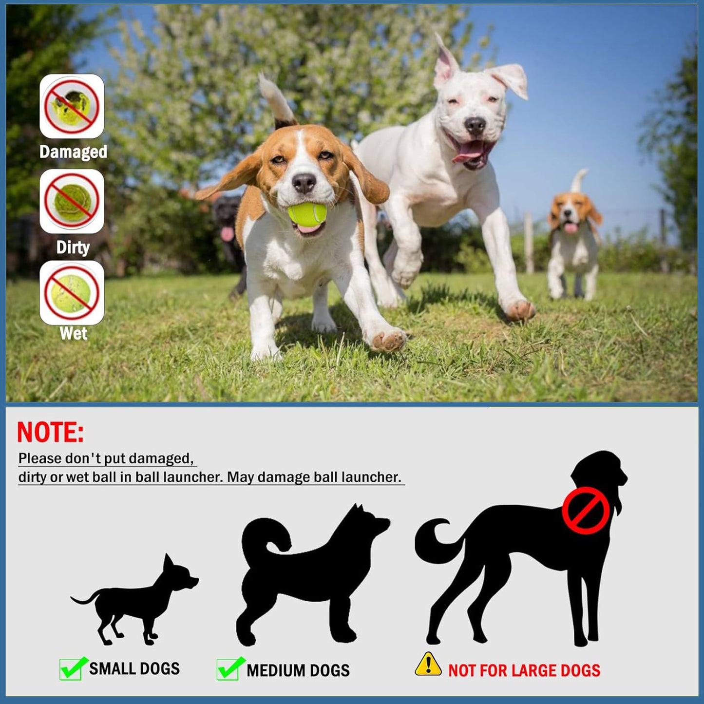 Vivicreate Automatic Dog Ball Launcher Interactive Toy