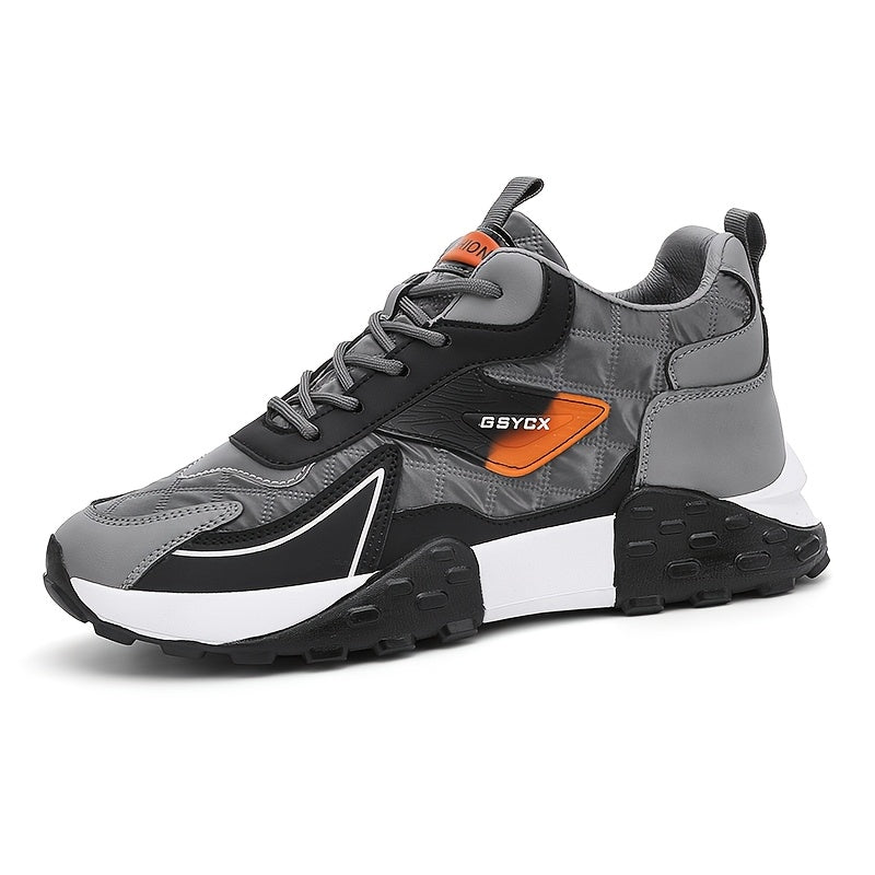 Men's Color Blocking Lace Up Shoes by Brand
