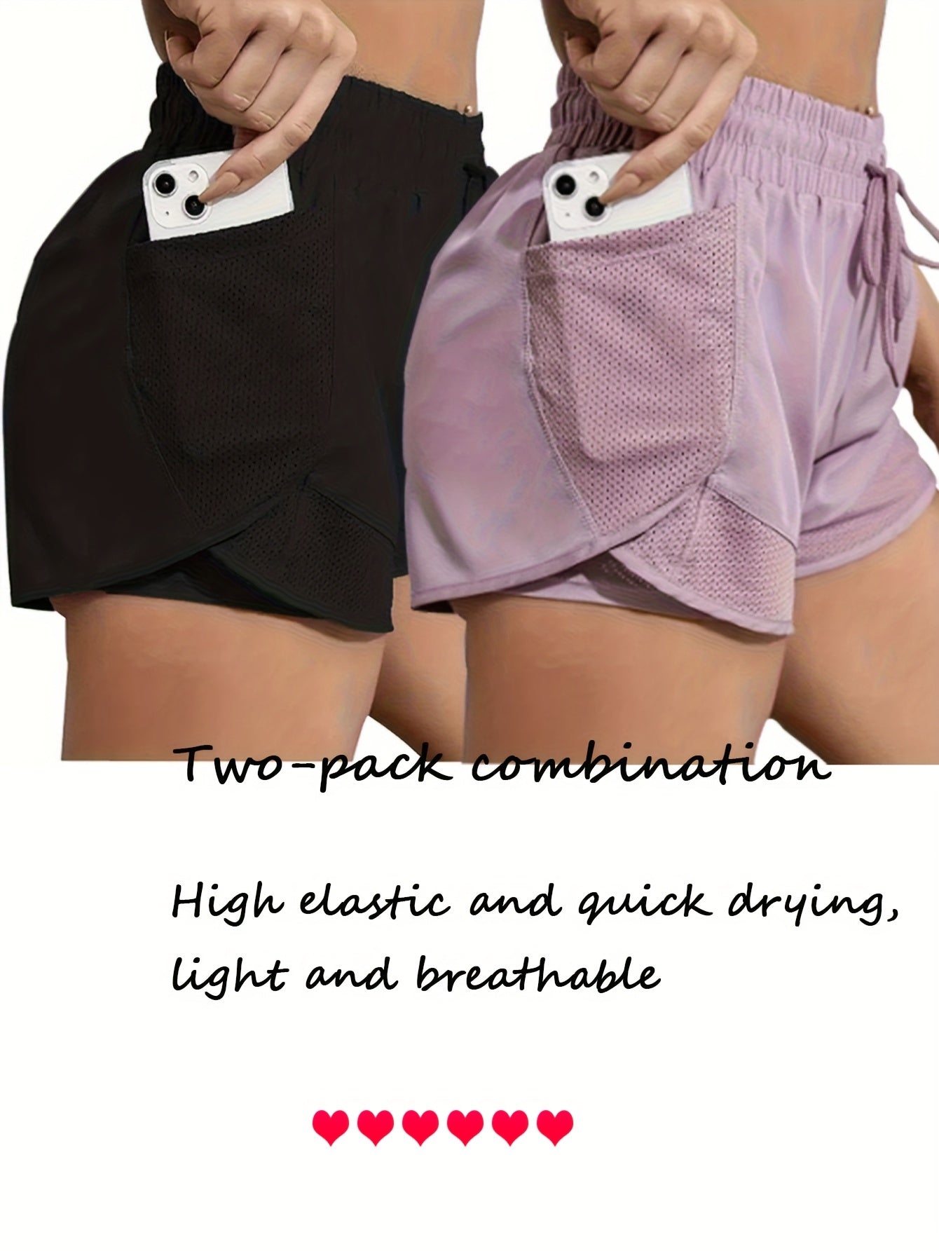 Fashionable Ladies Yoga Sports Shorts Set by Brand