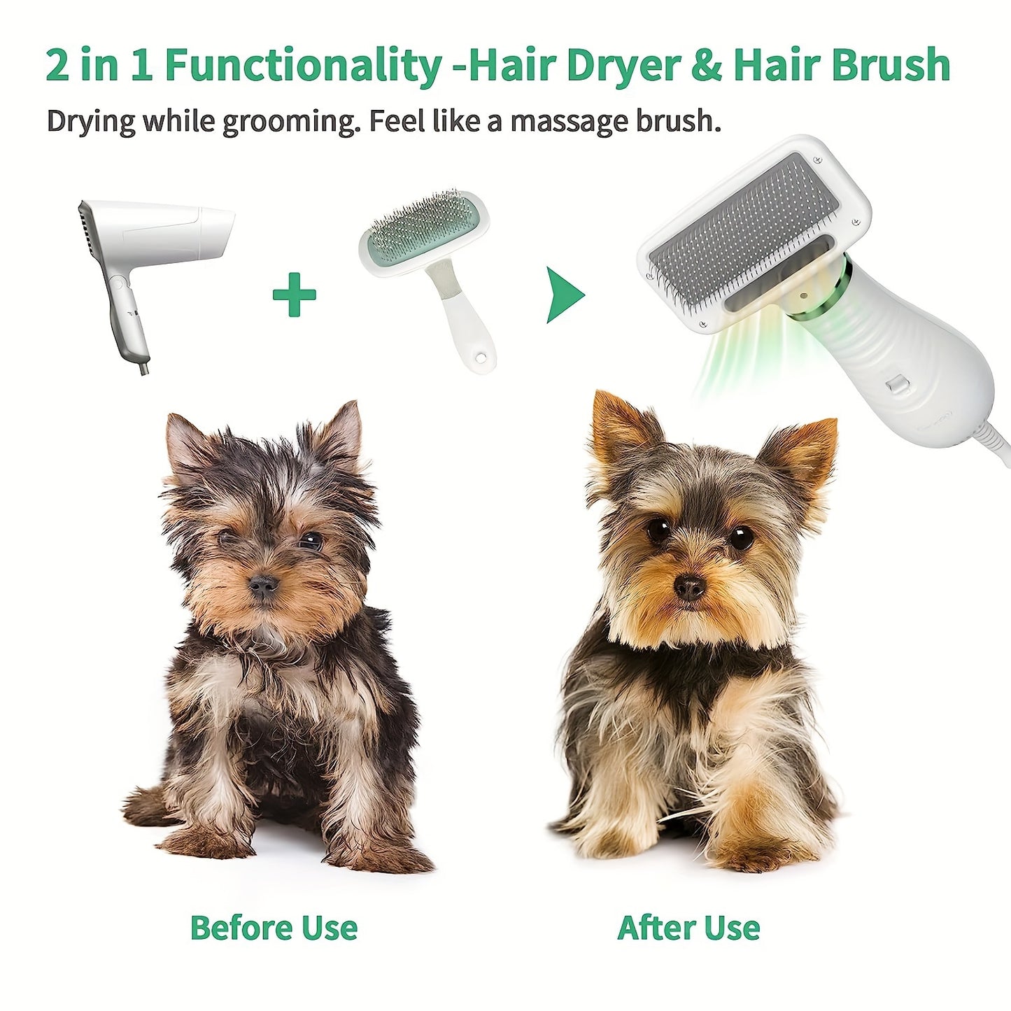 LIVEKEY Pet Grooming Dryer With Adjustable Temperature