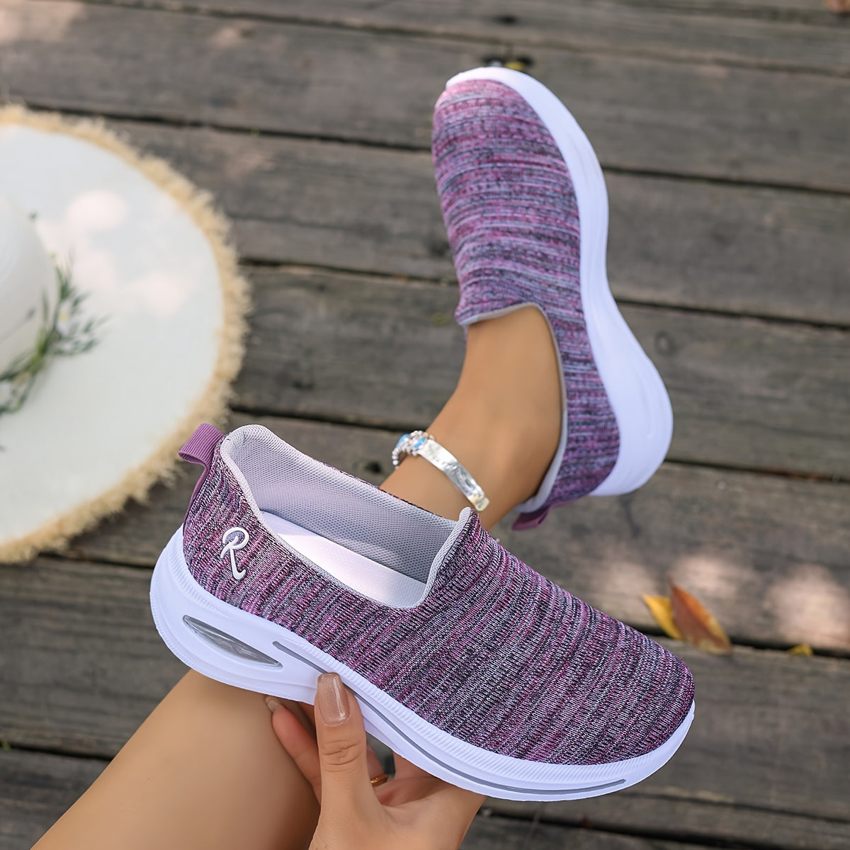 Whiskers, Workouts & Wears Breathable Slip On Sneakers