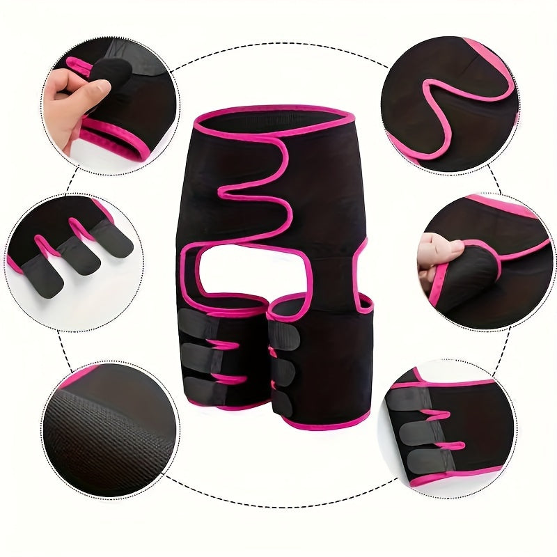 4-in-1 Neoprene Trainer Sweat Belt for Fitness