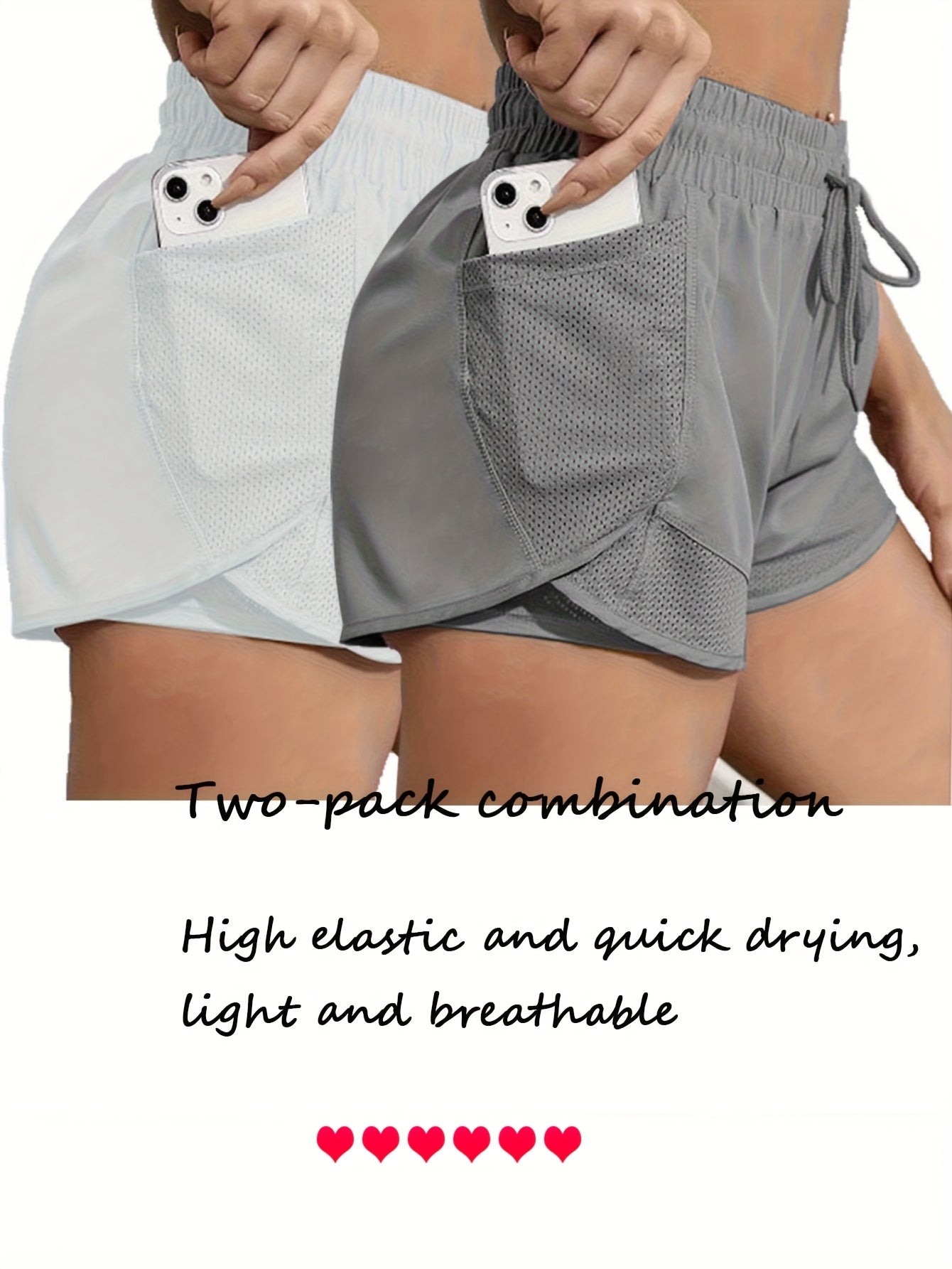 Fashionable Ladies Yoga Sports Shorts Set by Brand