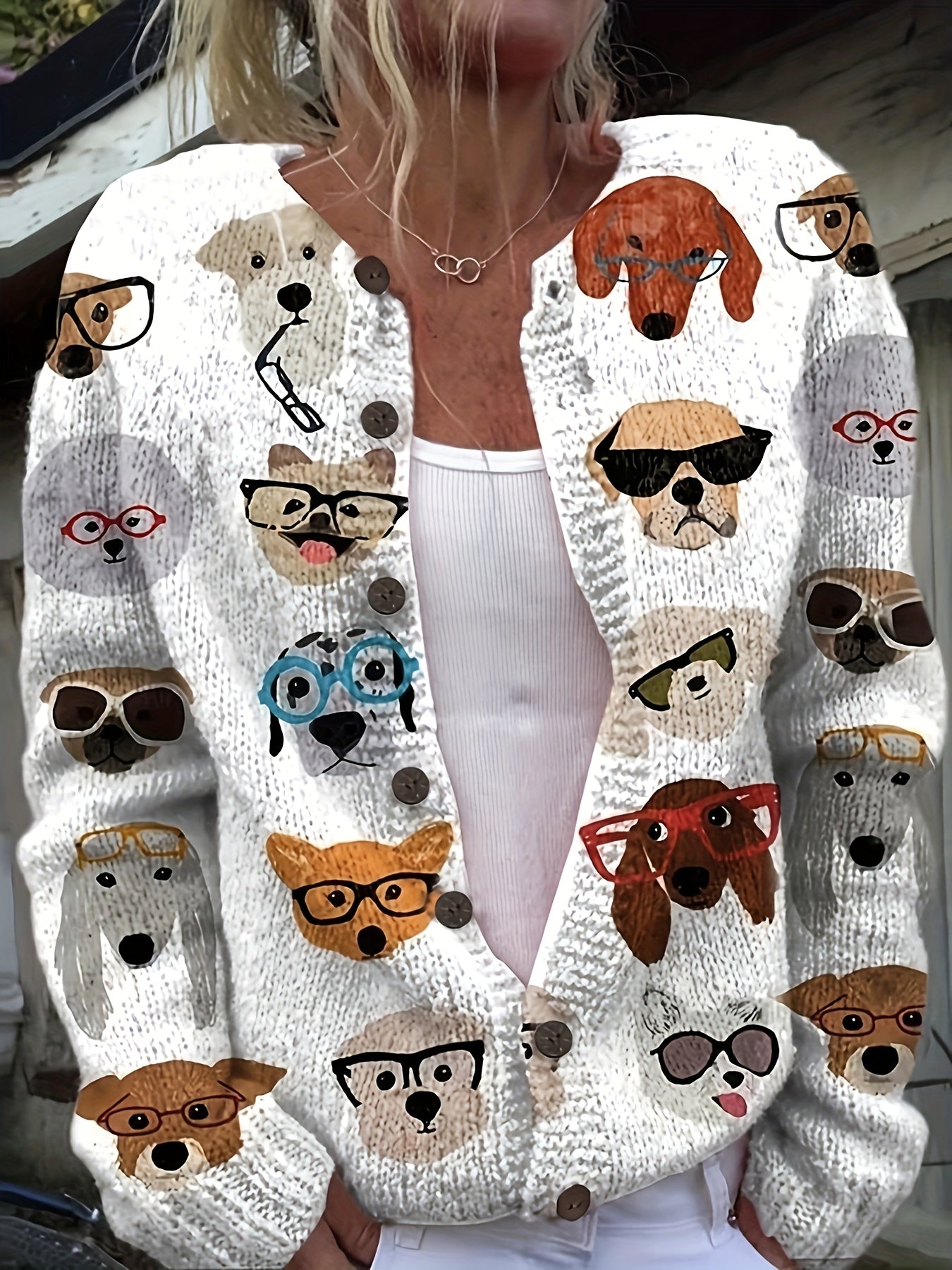 3D Printed Dog Sweater Young Style Allover Print Collection