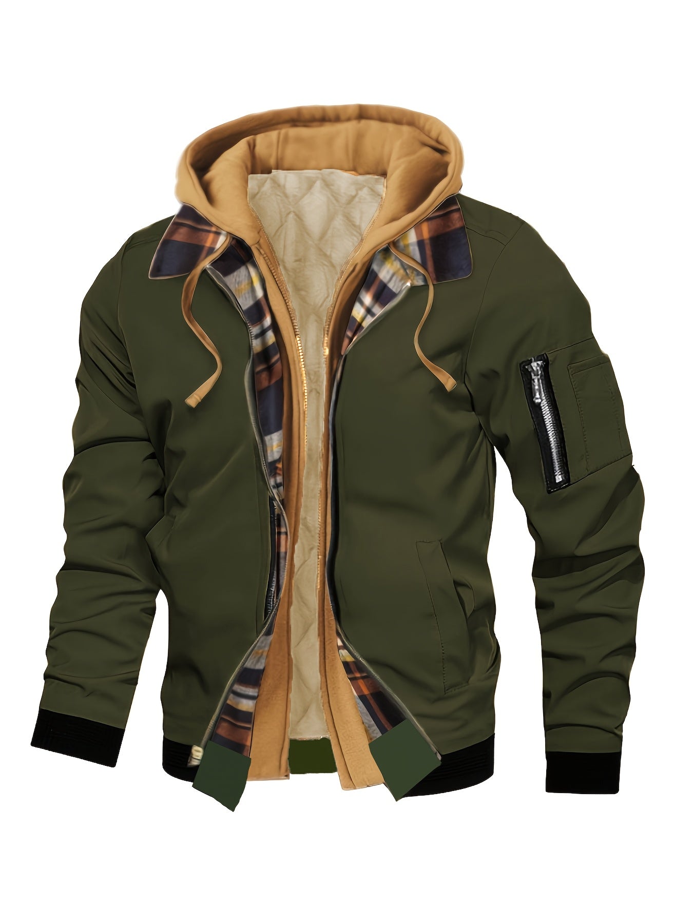 Active Slim Fit Hooded Jacket by Whiskers Workouts Wears