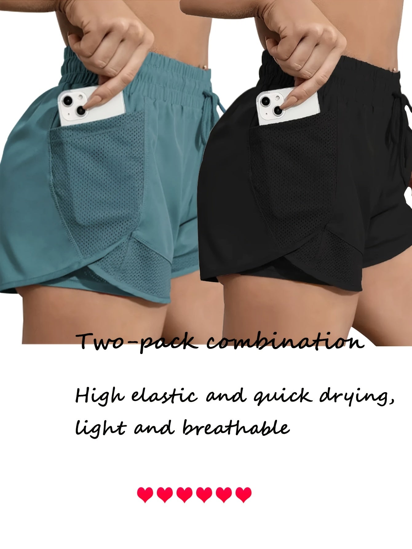 Fashionable Ladies Yoga Sports Shorts Set by Brand