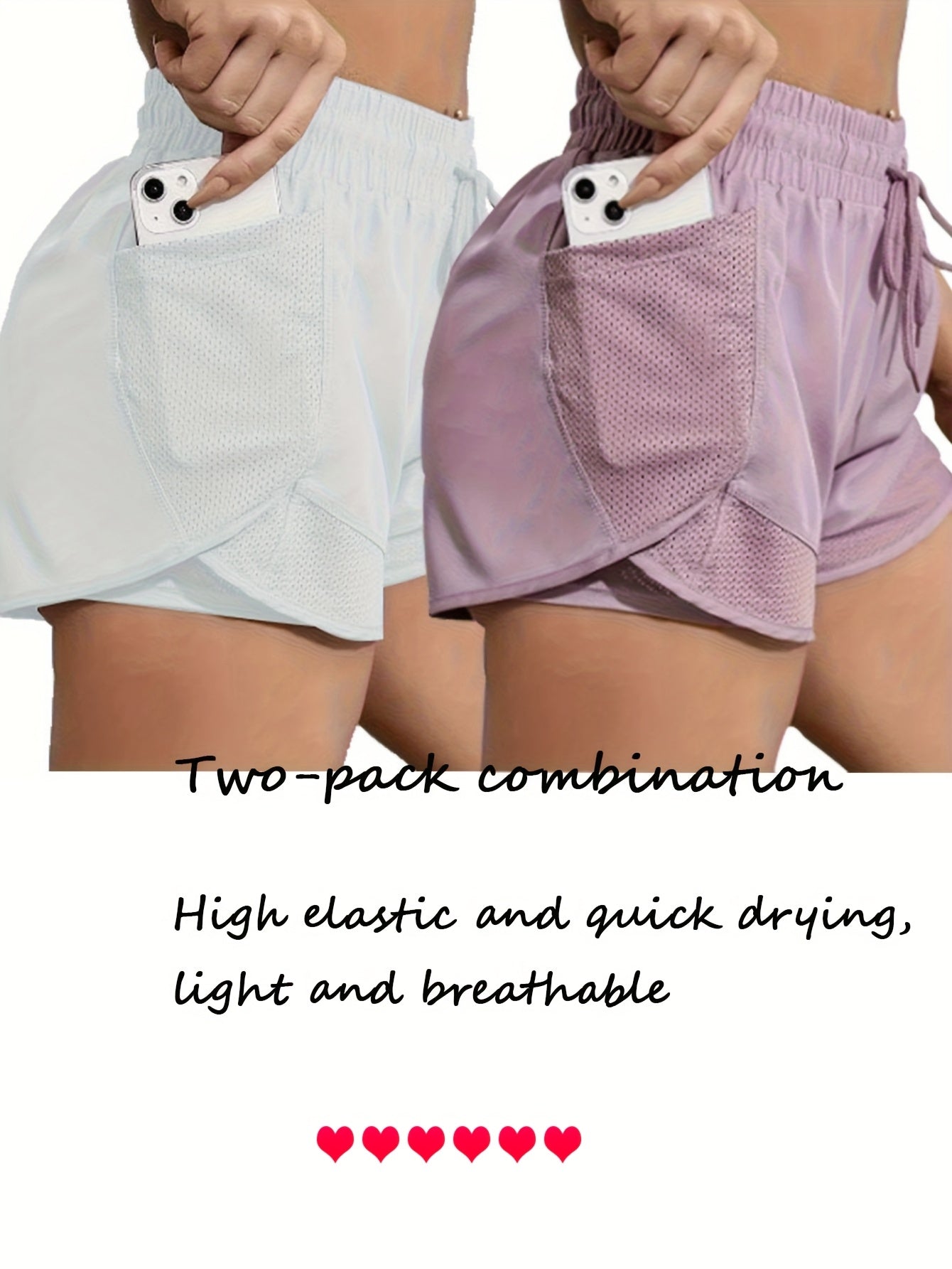 Fashionable Ladies Yoga Sports Shorts Set by Brand
