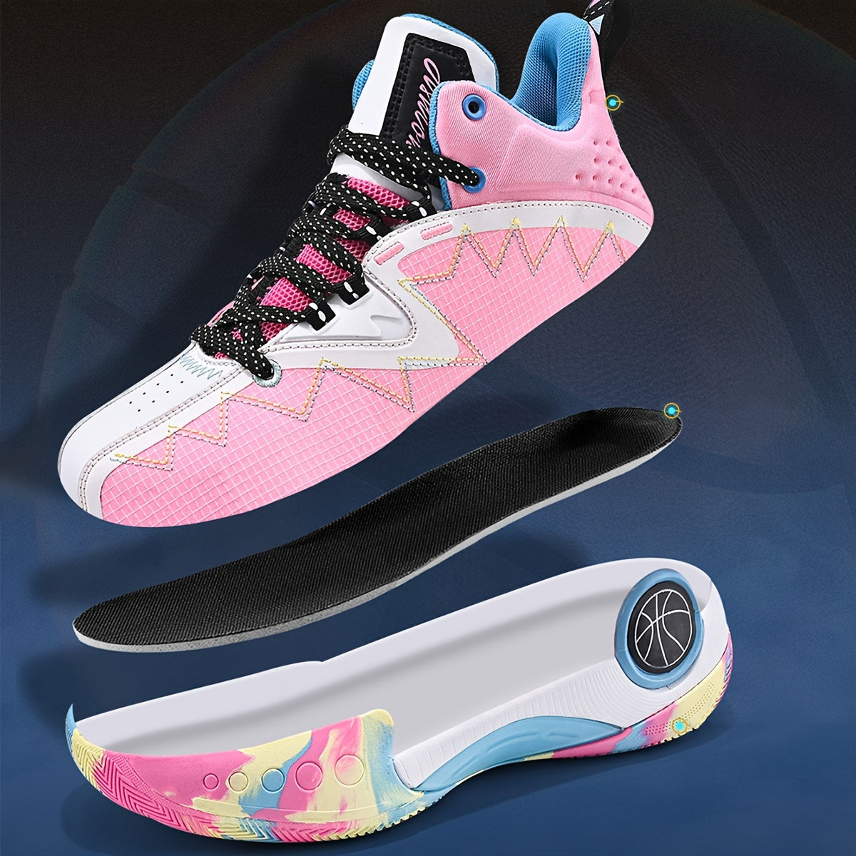 Whiskers Workouts Wears Non Slip Womens Sneakers Lace Up