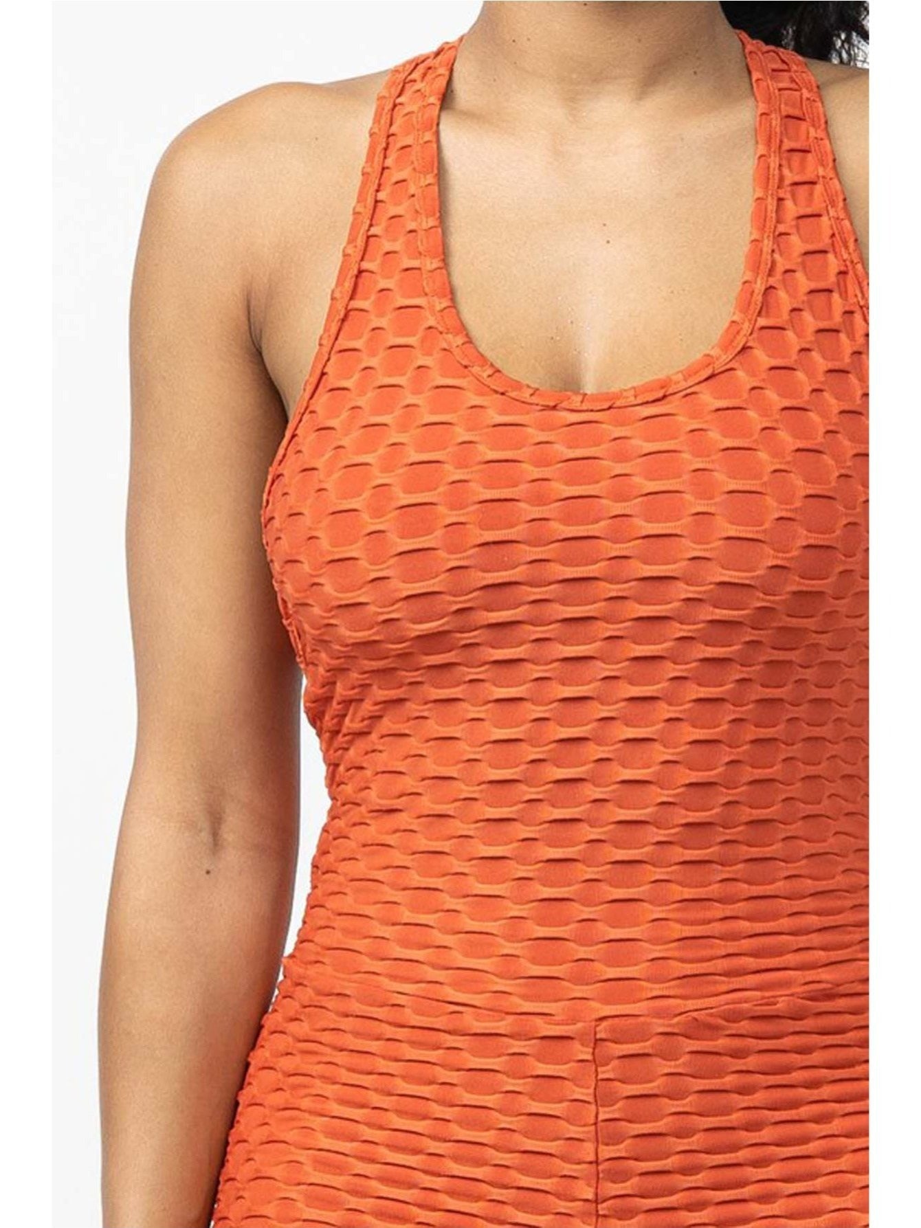 Women's Textured Scrunch Jumpsuit Set by Brand Name