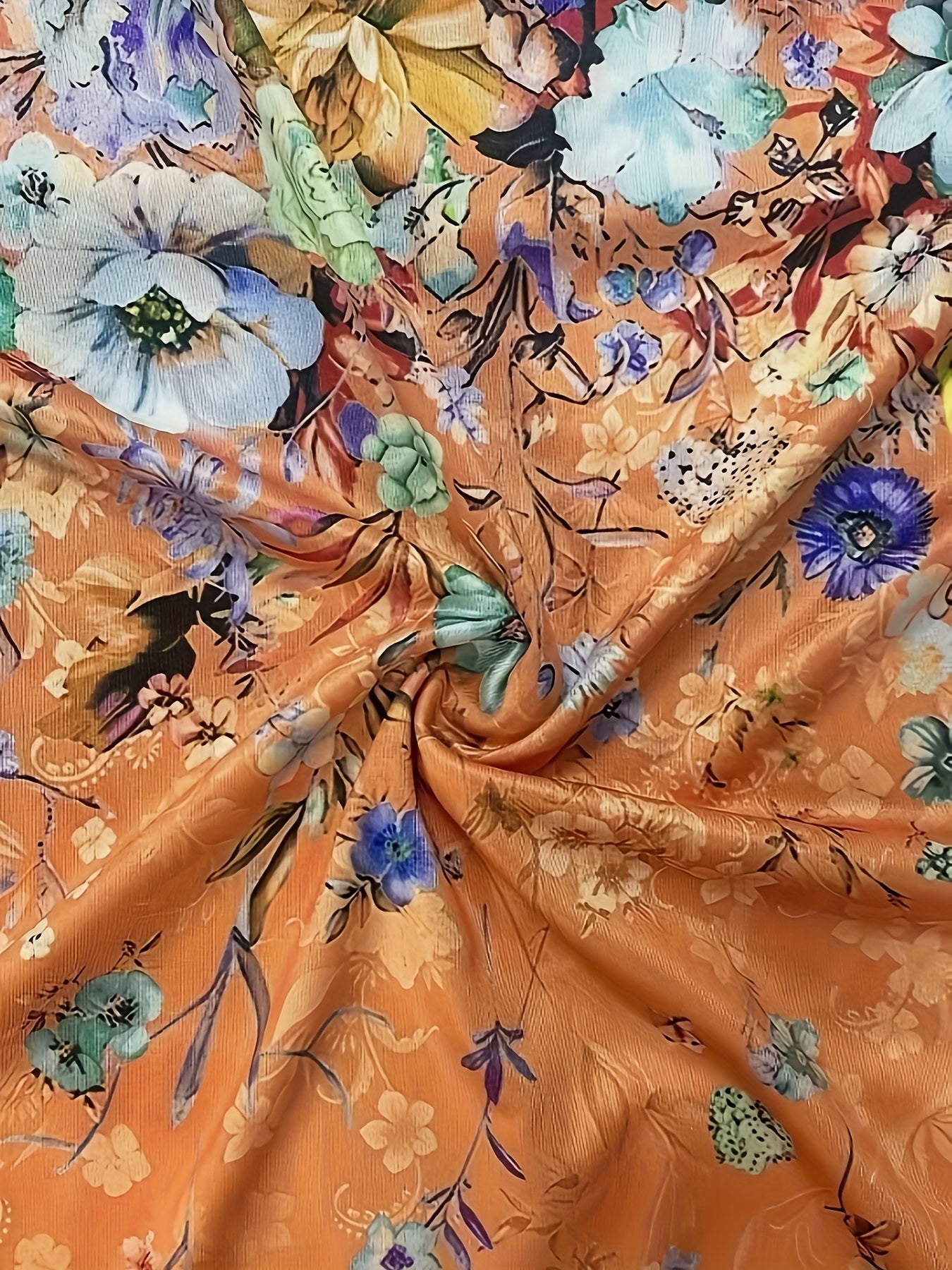 New Sleeveless Midi Dress Floral Print by Women's Clothing