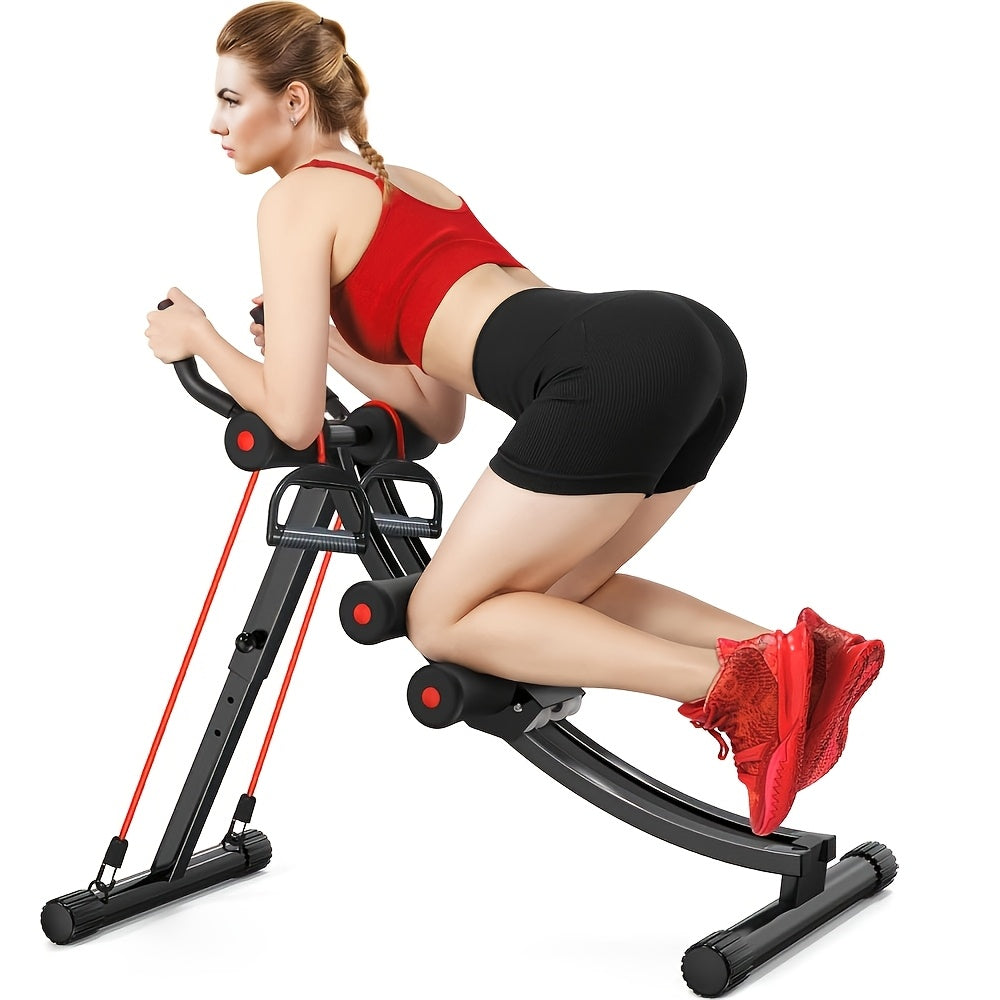 AOWOS Adjustable Abdominal Trainer with LCD Display