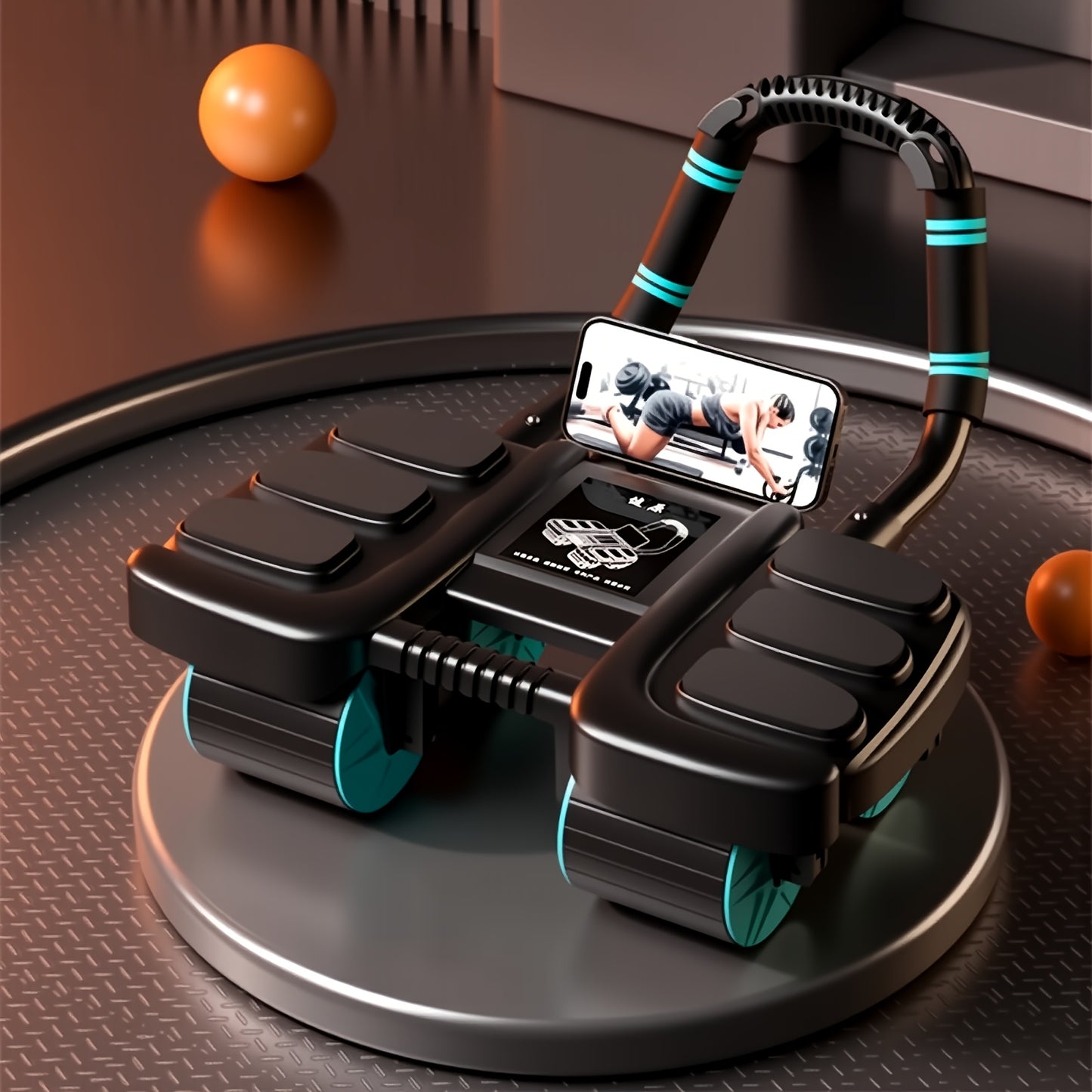 Ab Exercise Roller Machine by Whiskers