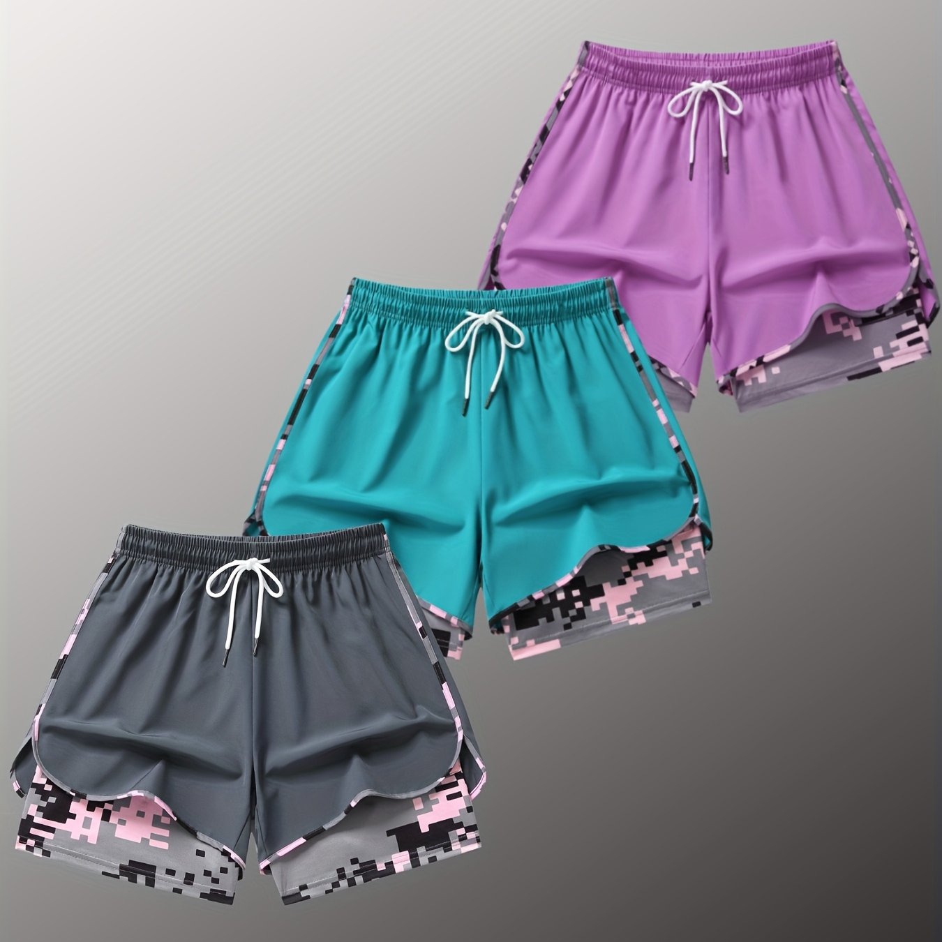 Whiskers Workouts And Wears Women's Summer Shorts Set