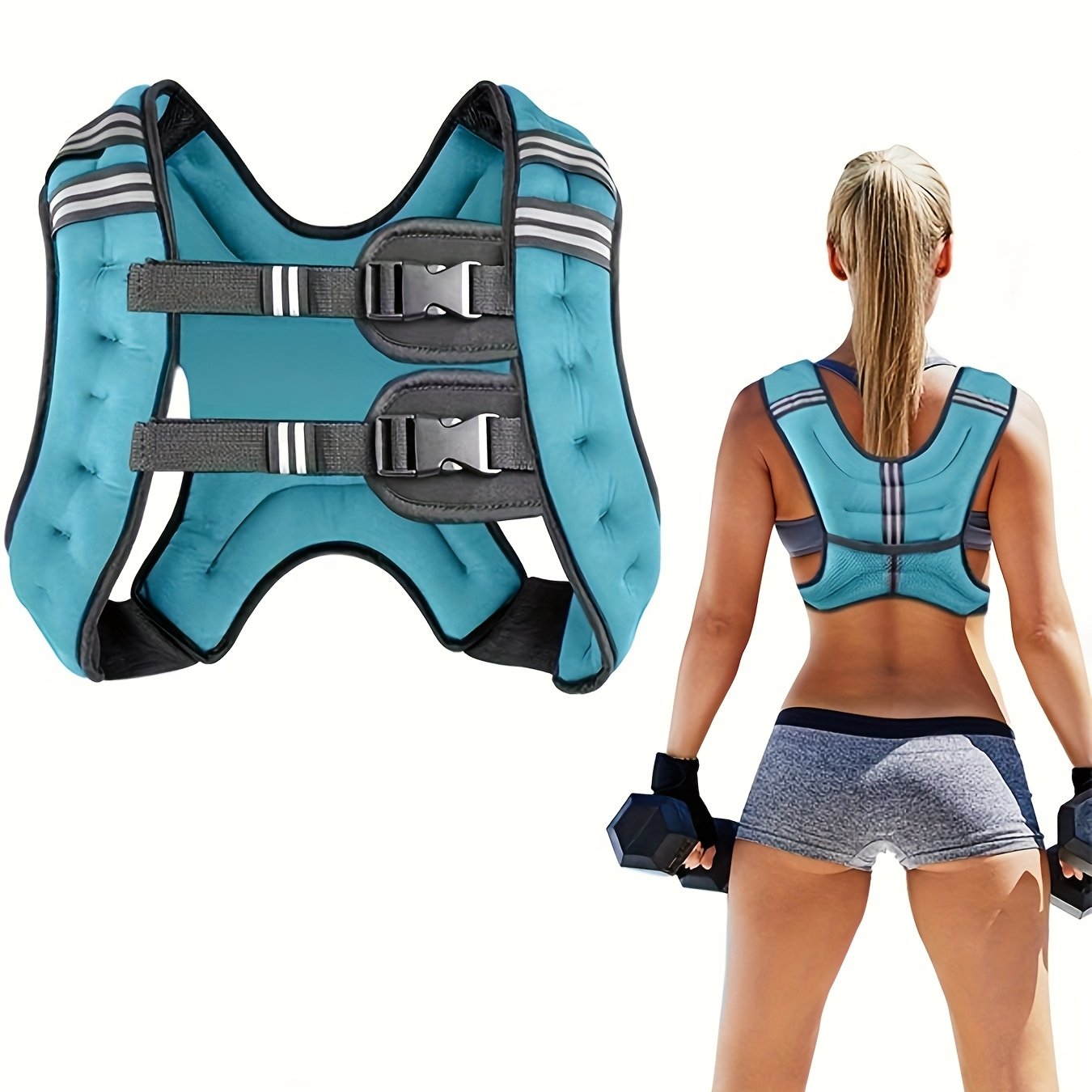 Prodigen Heavy Duty Gym Weighted Vest for Training
