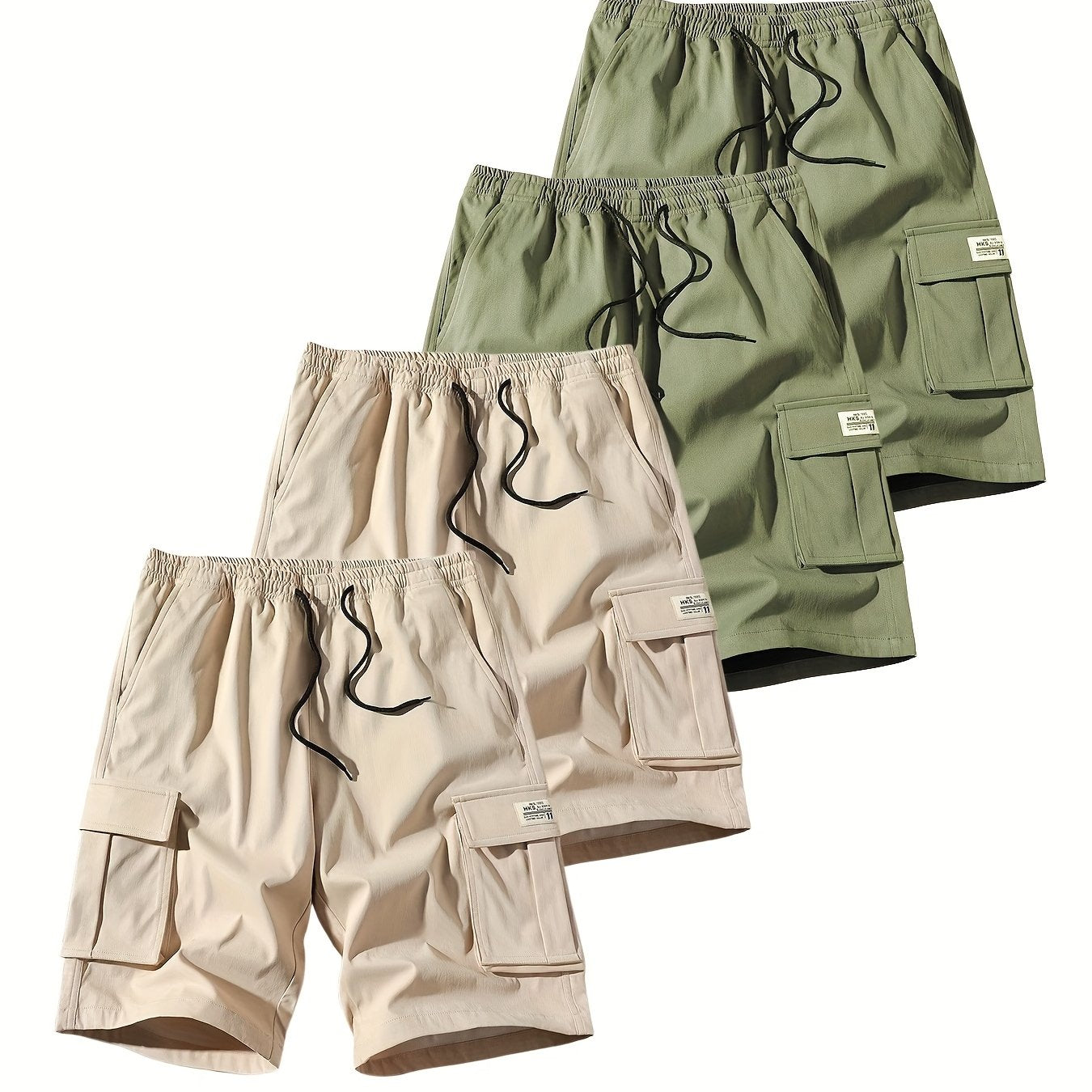 Men's Cargo Shorts Bundle by Brand - Durable Utility Pockets