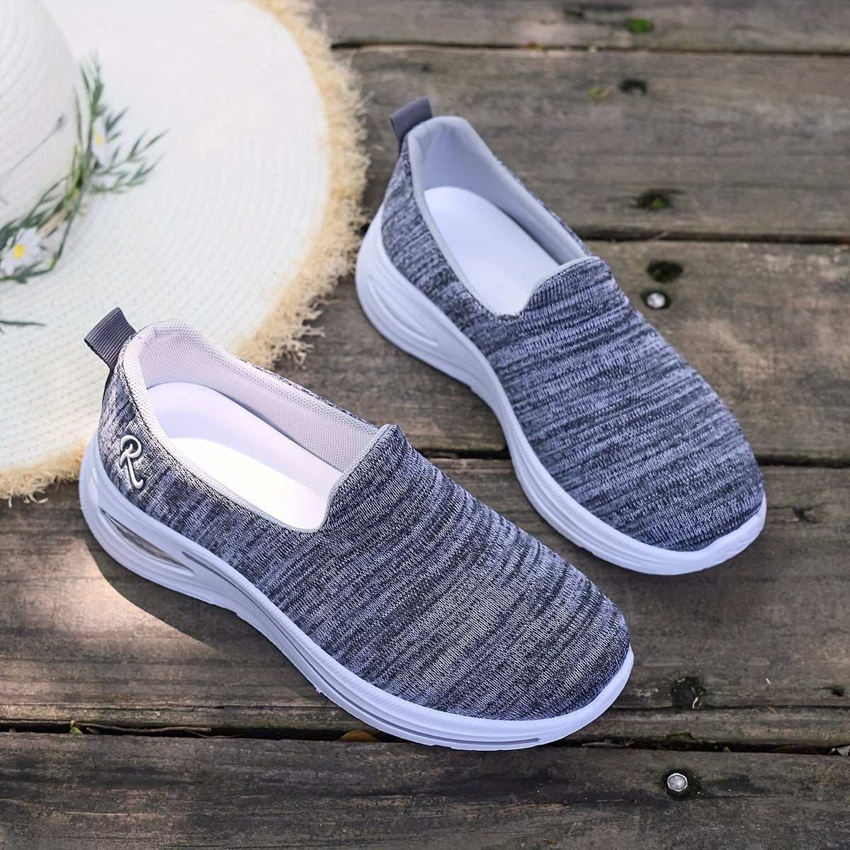 Whiskers, Workouts & Wears Breathable Slip On Sneakers