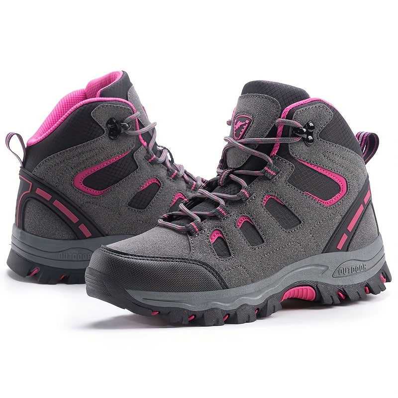 Whiskers Workouts And Wears Vibrant Geometric Hiking Boots