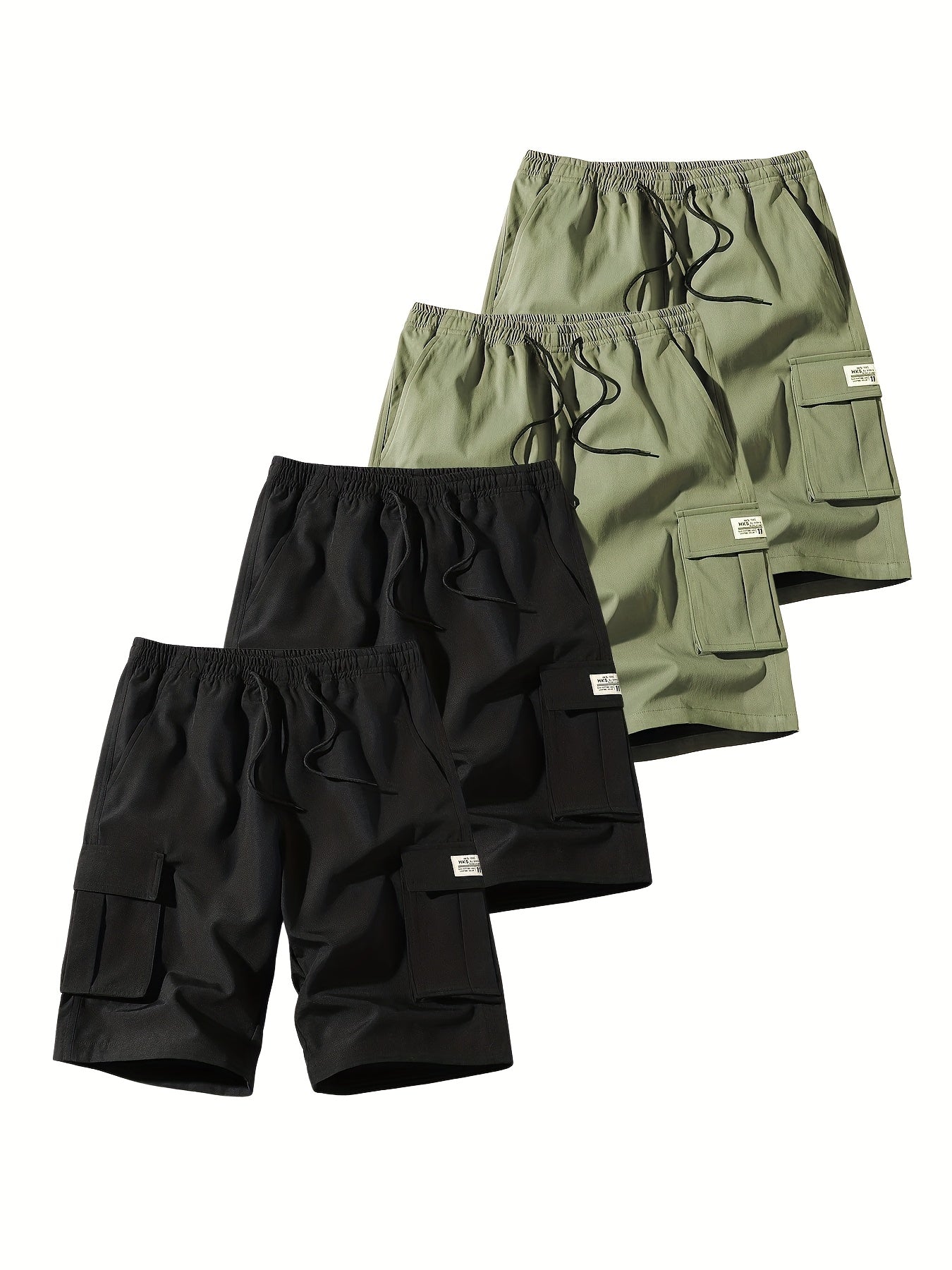 Men's Cargo Shorts Bundle by Brand - Durable Utility Pockets