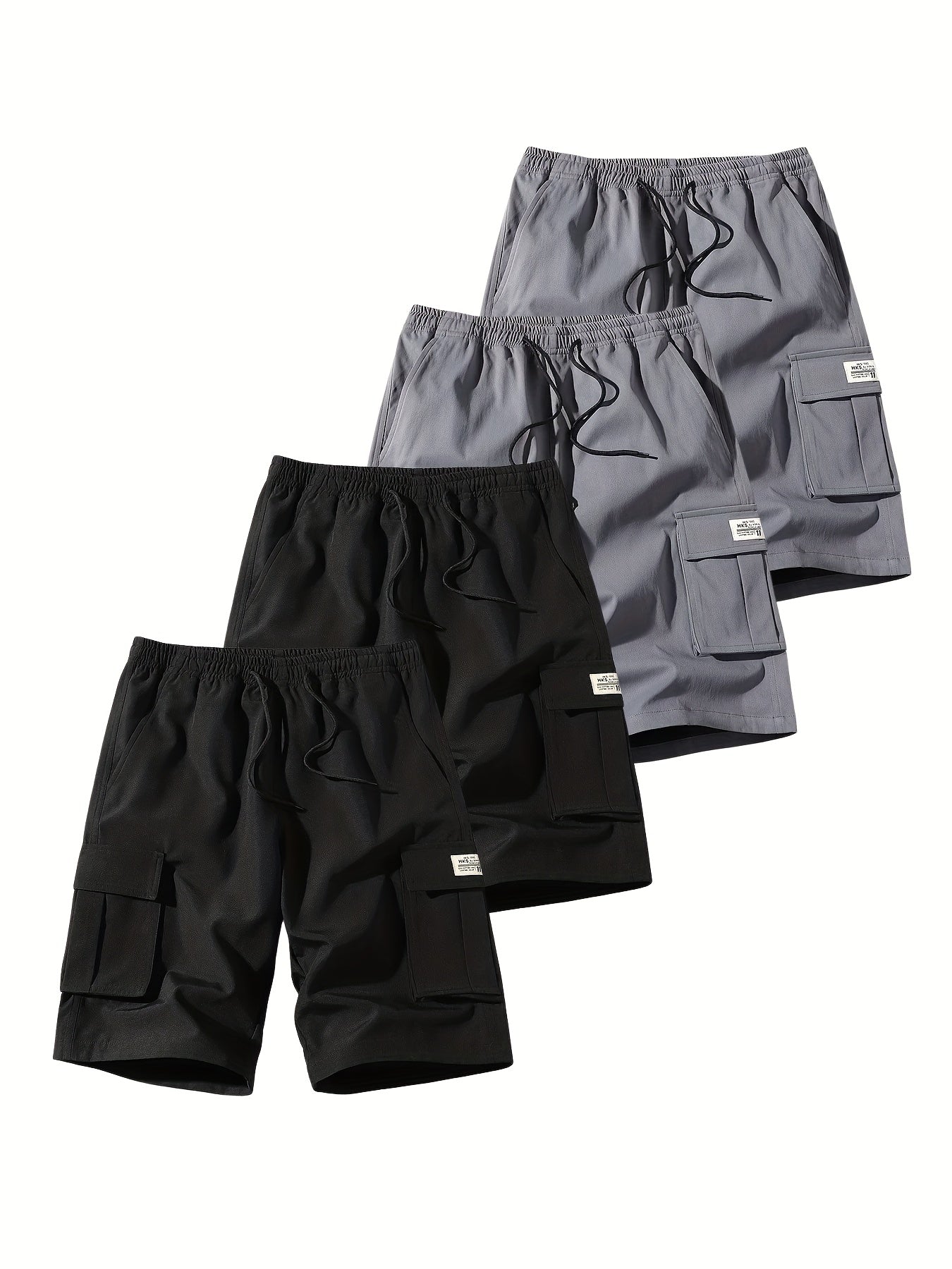 Men's Cargo Shorts Bundle by Brand - Durable Utility Pockets