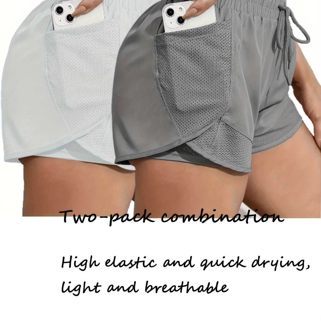Fashionable Ladies Yoga Sports Shorts Set by Brand