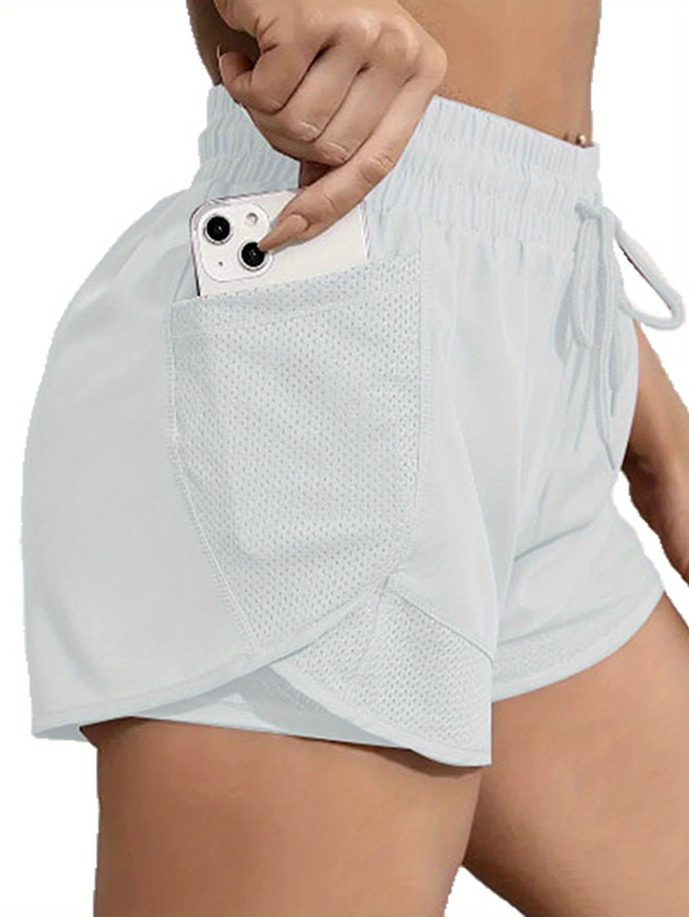 Fashionable Ladies Yoga Sports Shorts Set by Brand