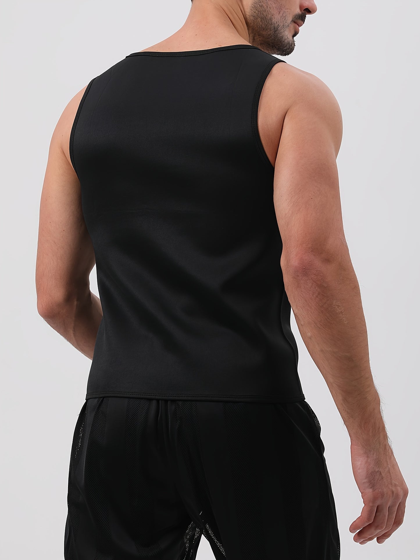 Men's Compression Sauna Vest and Waist Trainer by Brand