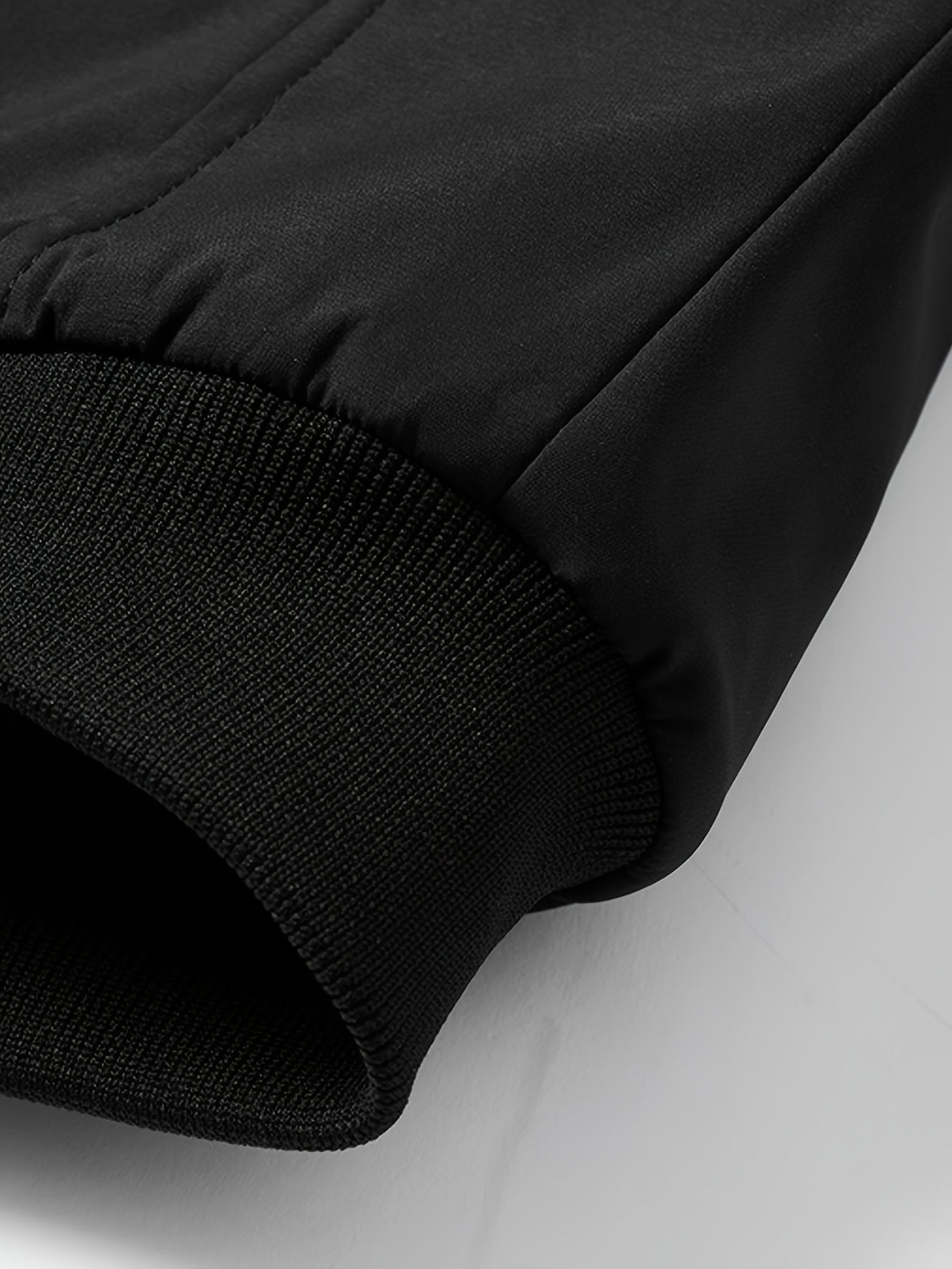 Whiskers Workouts Wears Warm Quilted Men's Windbreaker Jacket