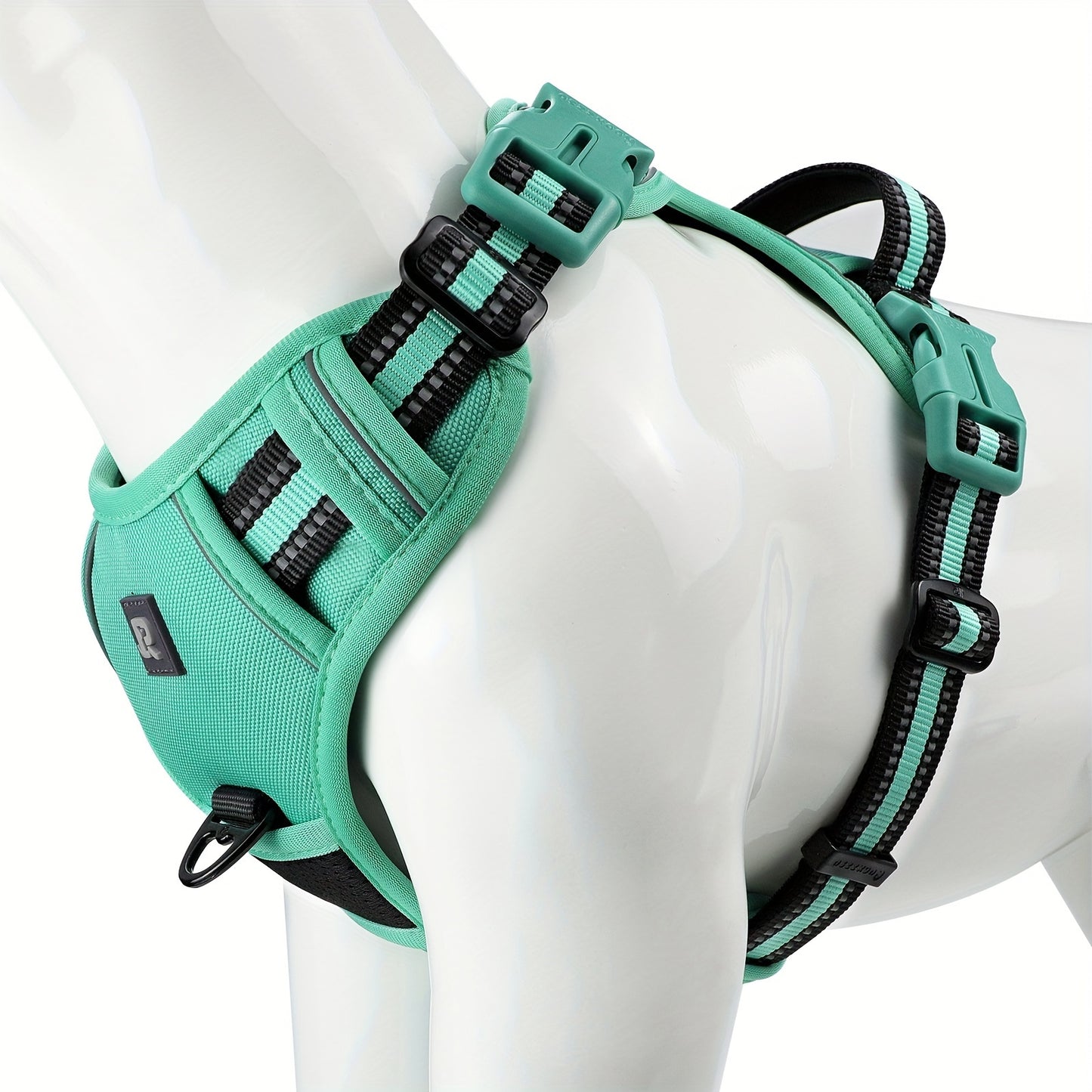 Adjustable Reflective Oxford Dog Harness by Brand