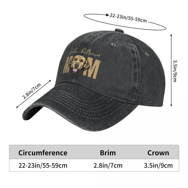 Golden Retriever Dog Mom Baseball Cap by Unknown Brand