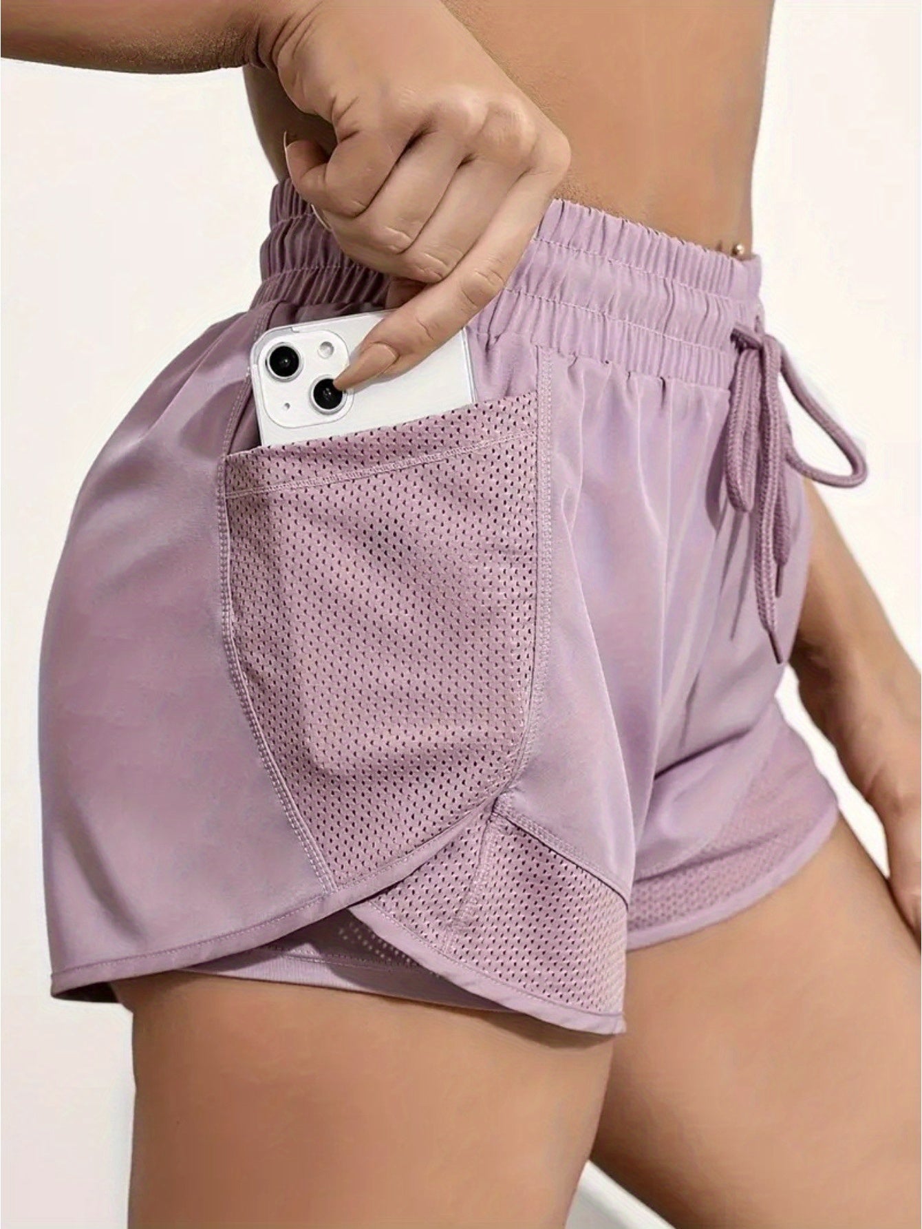 Fashionable Ladies Yoga Sports Shorts Set by Brand