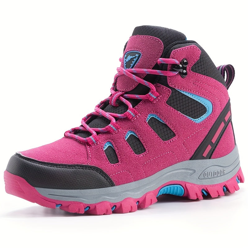Whiskers Workouts And Wears Vibrant Geometric Hiking Boots