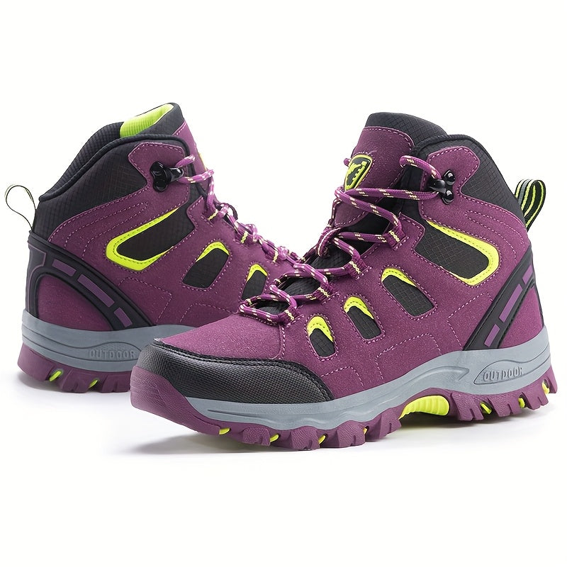 Whiskers Workouts And Wears Vibrant Geometric Hiking Boots