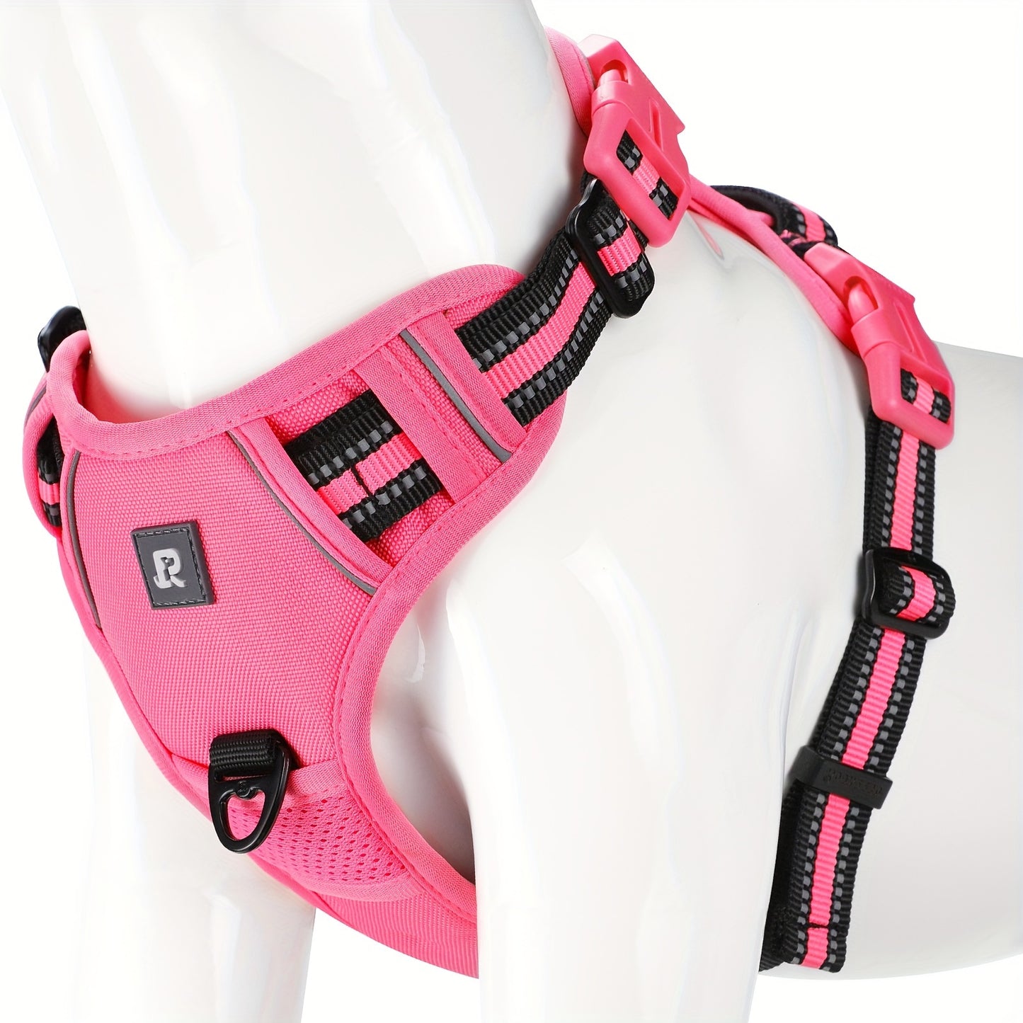 Adjustable Reflective Oxford Dog Harness by Brand