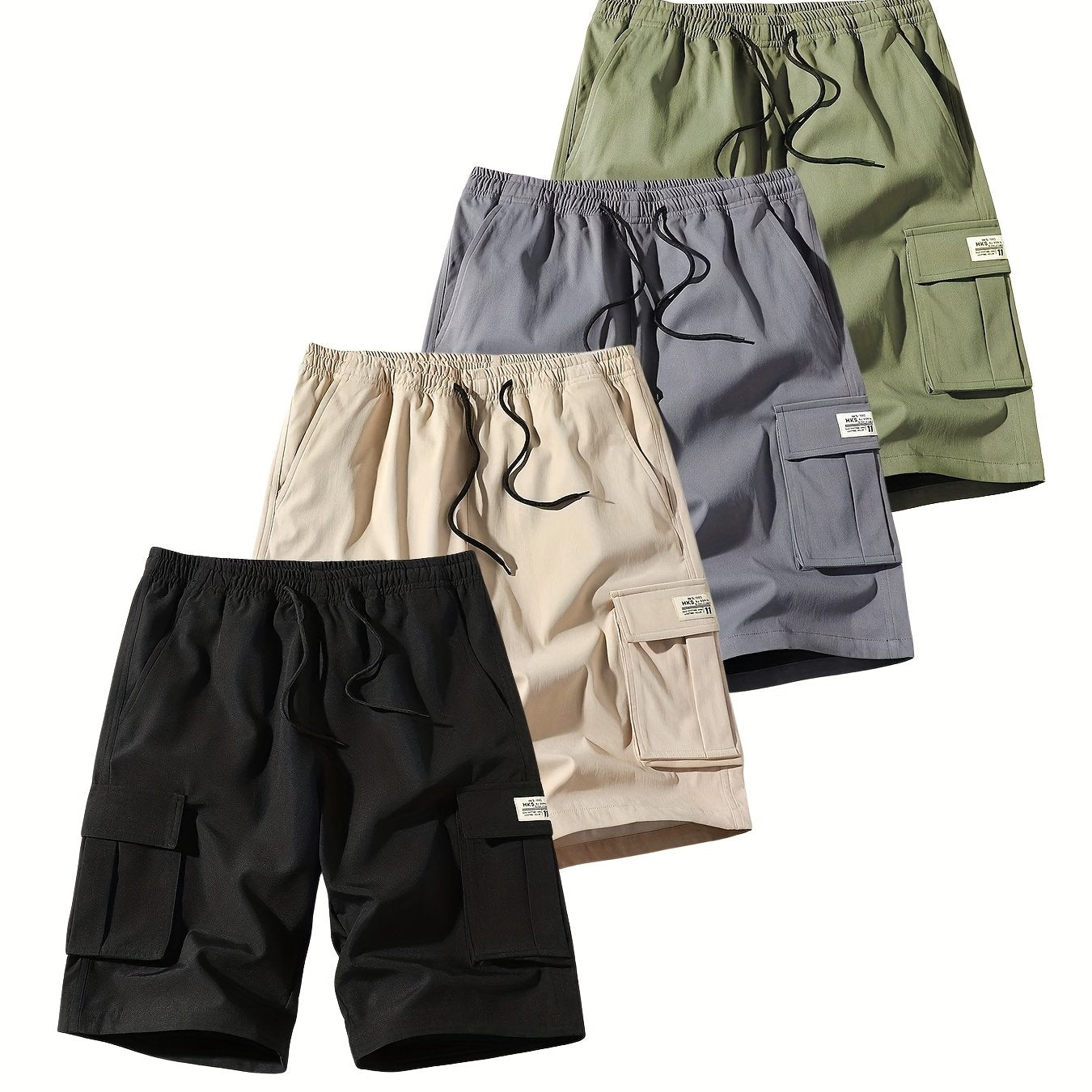 Men's Cargo Shorts Bundle by Brand - Durable Utility Pockets