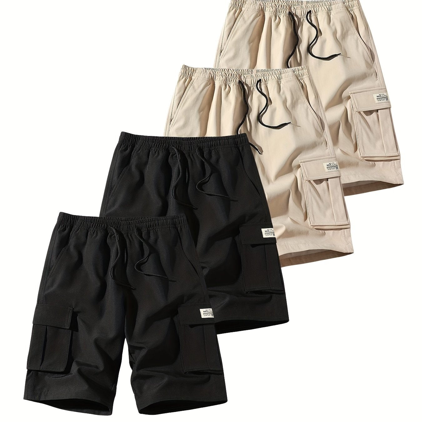 Men's Cargo Shorts Bundle by Brand - Durable Utility Pockets