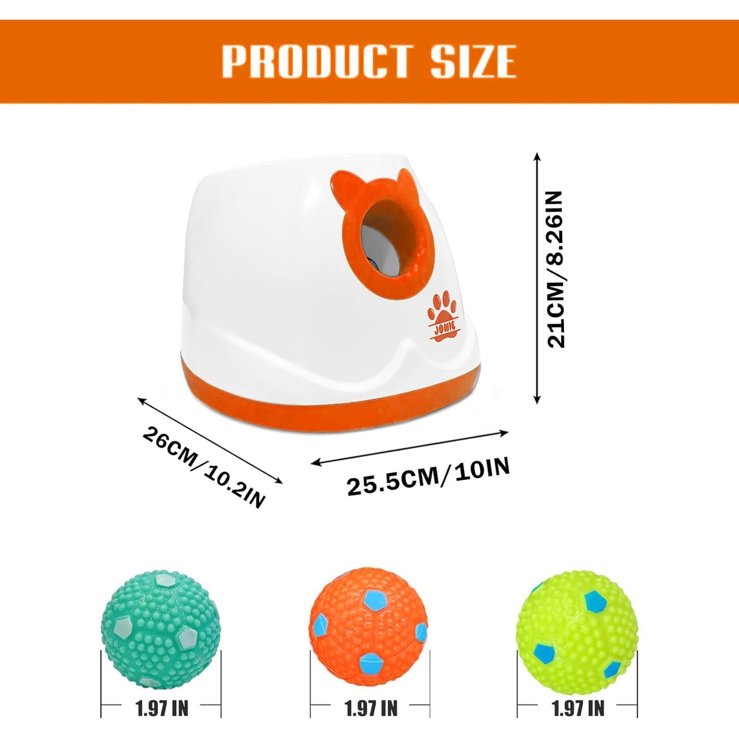 Vivicreate Automatic Dog Ball Launcher Interactive Toy