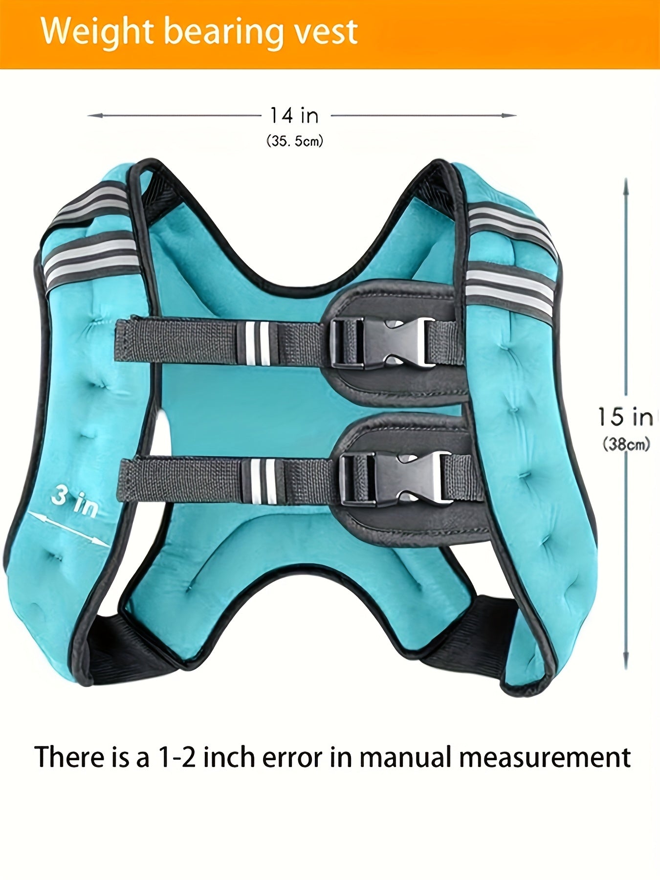 Prodigen Heavy Duty Gym Weighted Vest for Training