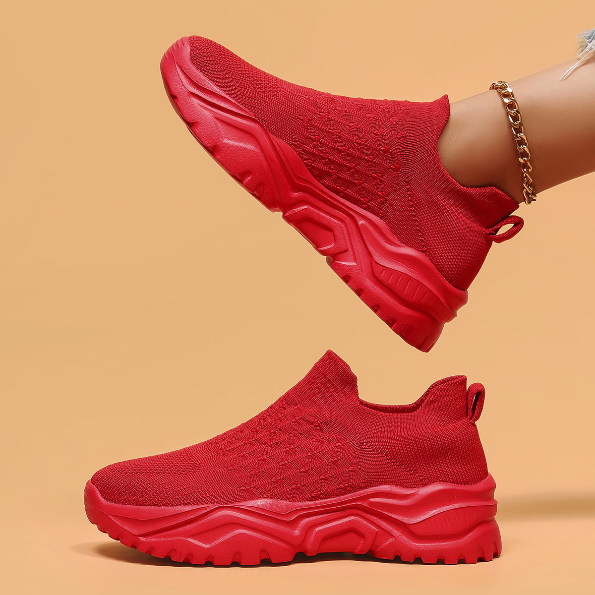 Whiskers, Workouts & Wears Breathable Slip-On Sneakers EVA