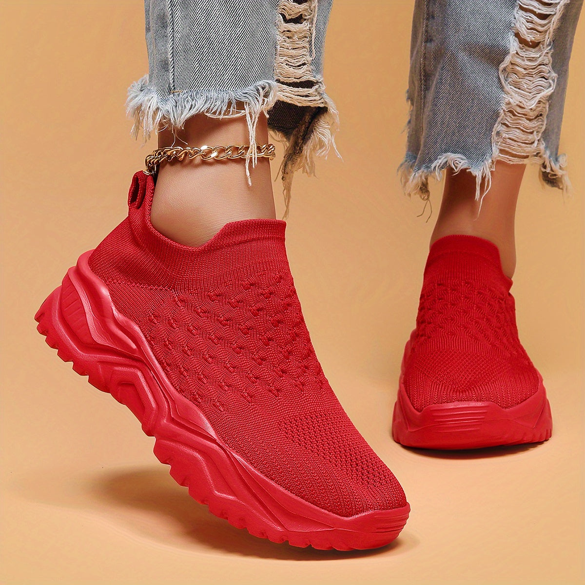Whiskers, Workouts & Wears Breathable Slip-On Sneakers EVA