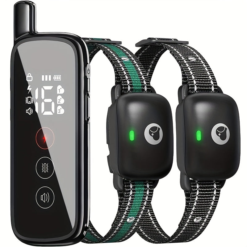 Whiskers Dog Shock Collar with Remote Rechargeable Training Collar