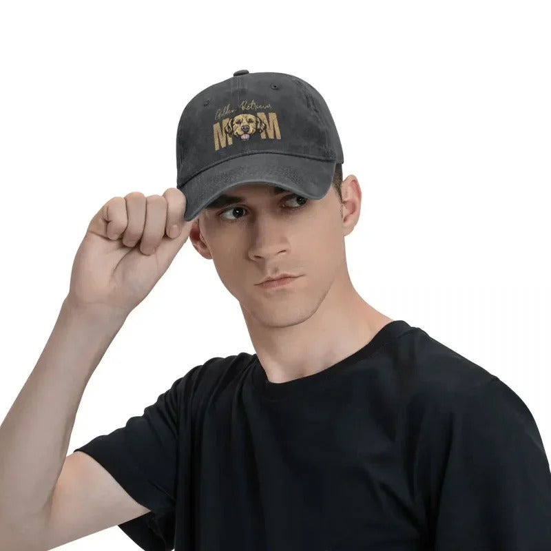 Golden Retriever Dog Mom Baseball Cap by Unknown Brand