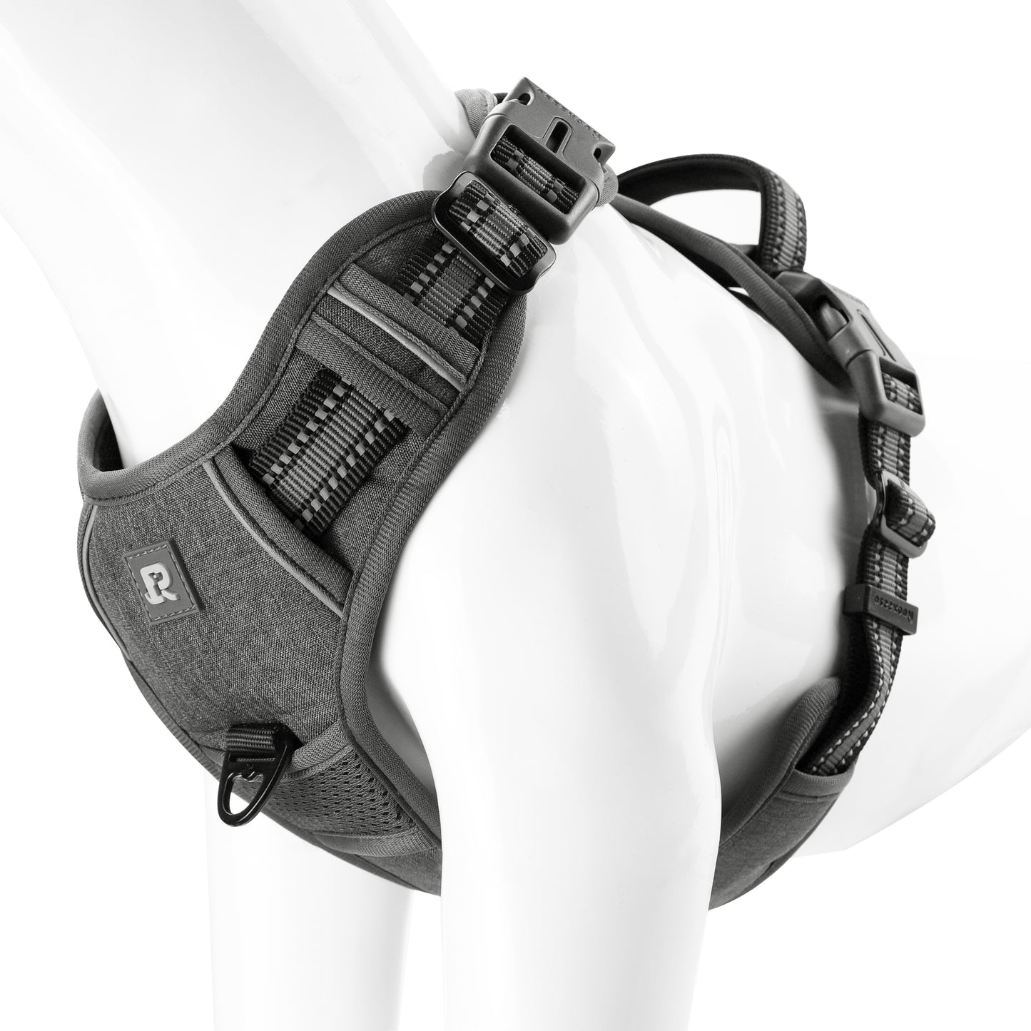 Adjustable Reflective Oxford Dog Harness by Brand