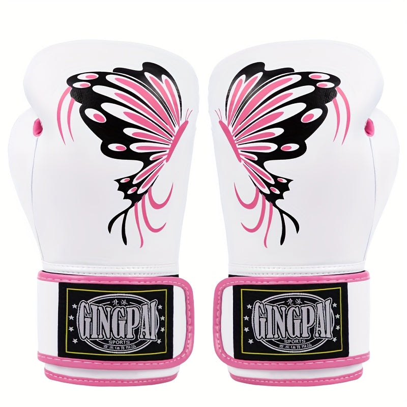 Gingpai Womens Boxing Gloves for Muay Thai Training