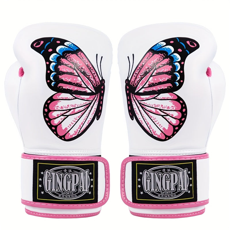 Gingpai Womens Boxing Gloves for Muay Thai Training