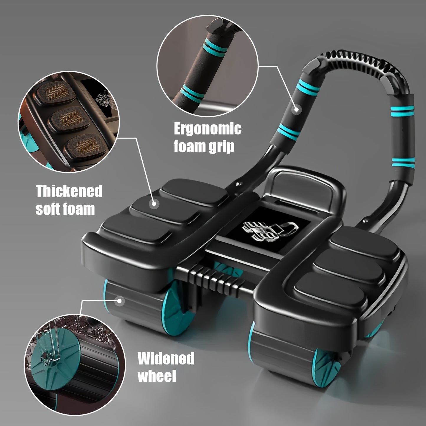 Ab Exercise Roller Machine by Whiskers