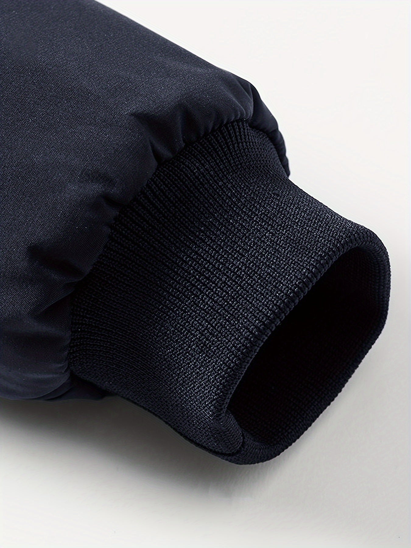 Whiskers Workouts Wears Warm Quilted Men's Windbreaker Jacket