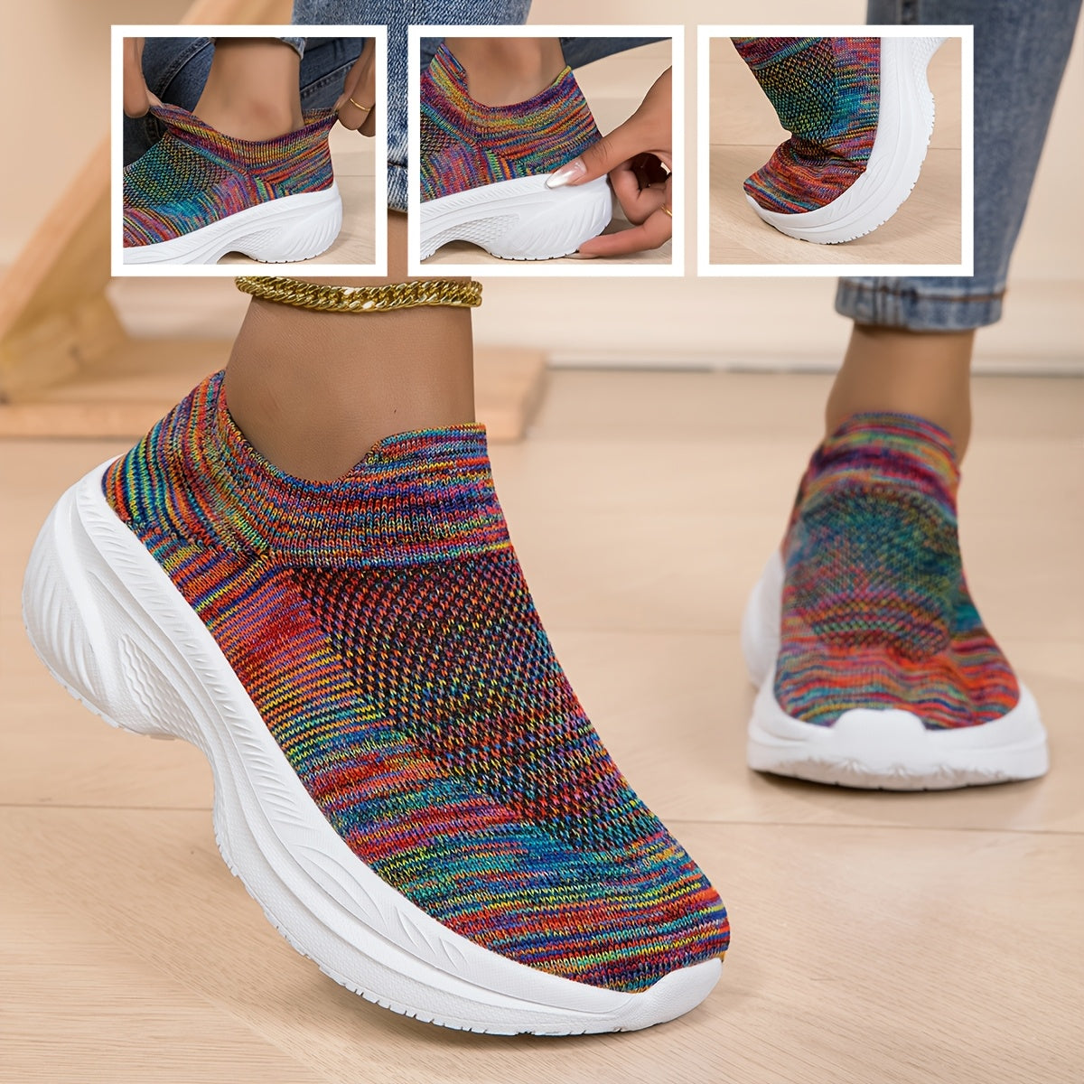 Whiskers Workouts And Wears Breathable Mesh Sneakers