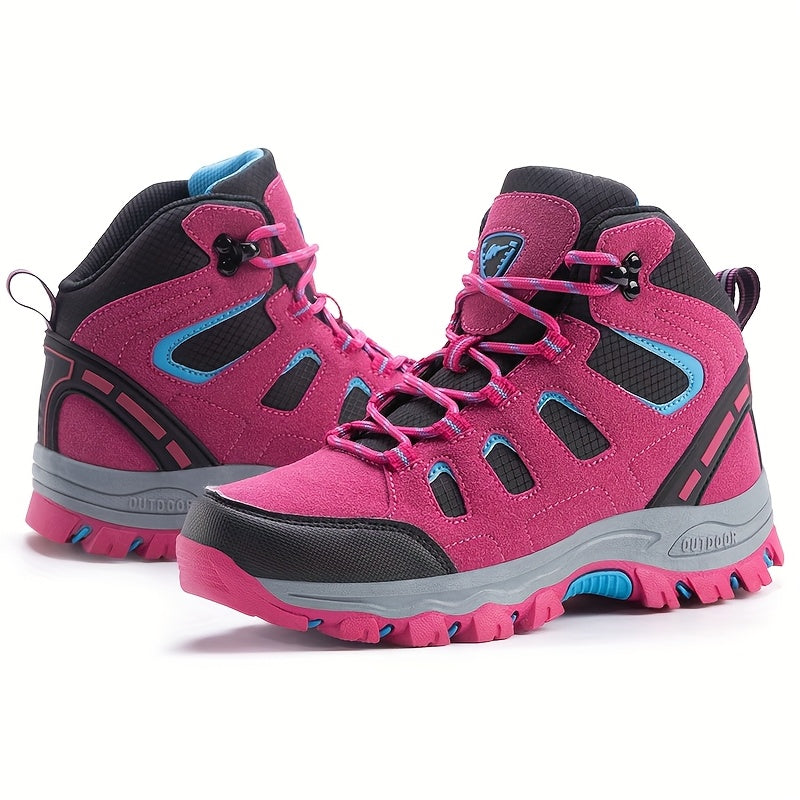Whiskers Workouts And Wears Vibrant Geometric Hiking Boots