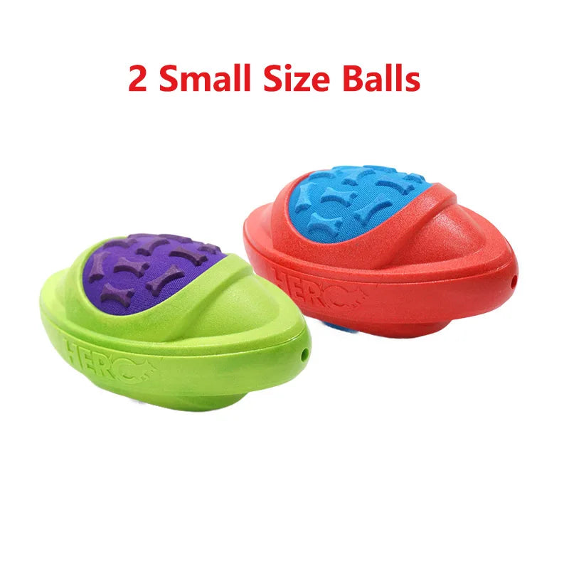 CAITEC Dog Football Toy Squeaky Floatable For Outdoors