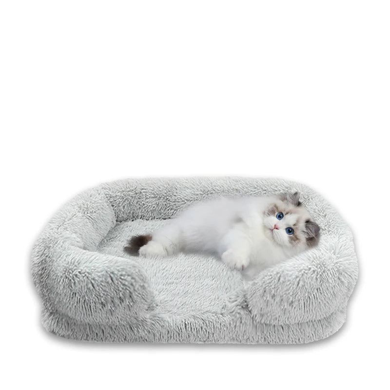 Jiangsu Thickened Orthopedic Dog Bed Plush Cover Washable
